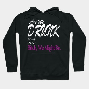 Are We Drunk Hoodie